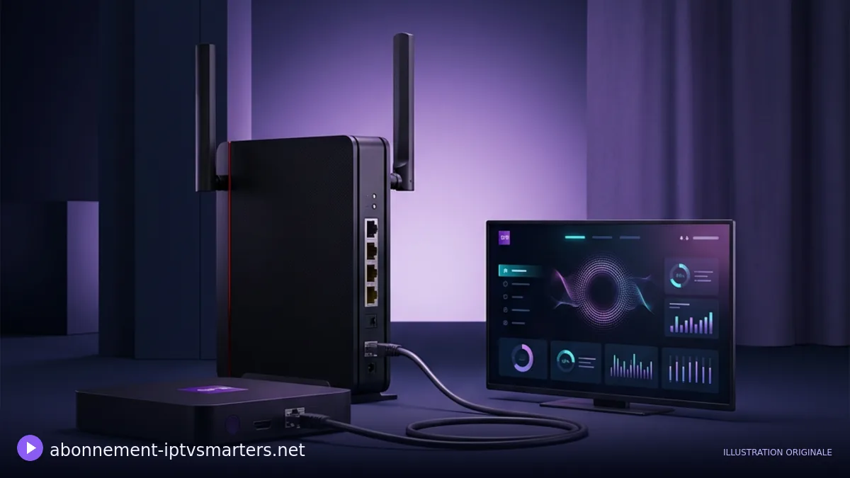 Box SFR et téléviseur pour un guide de configuration