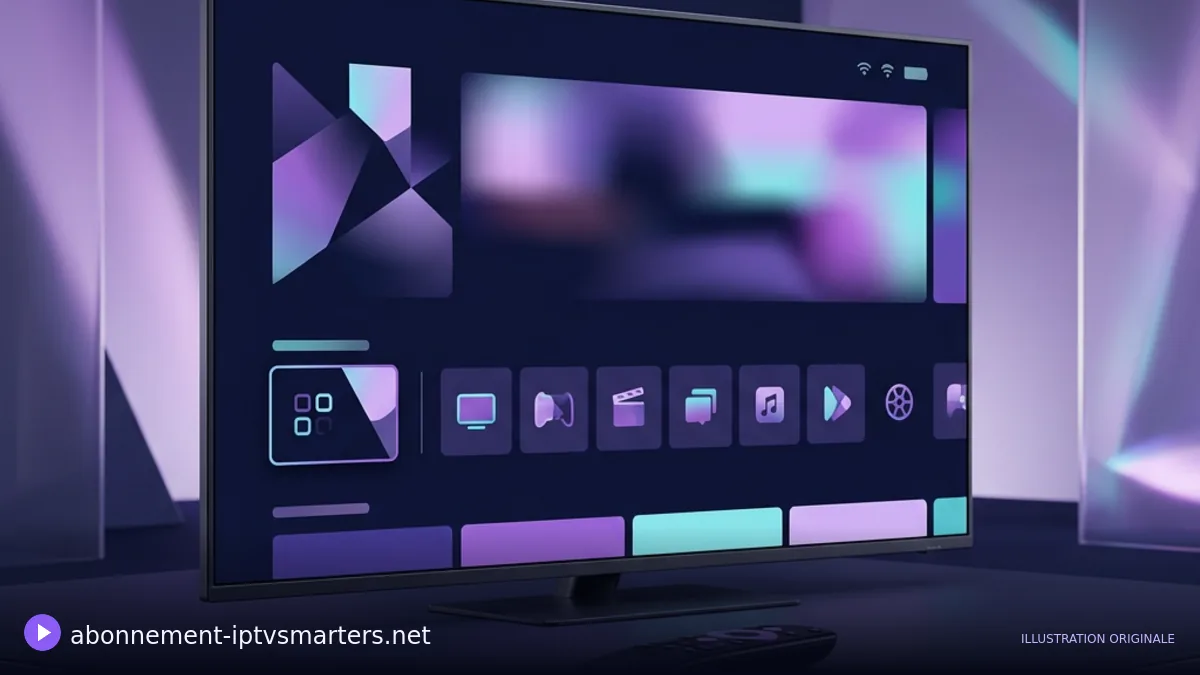 Téléviseur LG connecté dans un salon contemporain